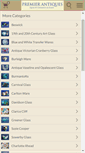 Mobile Screenshot of premierantiques.co.uk